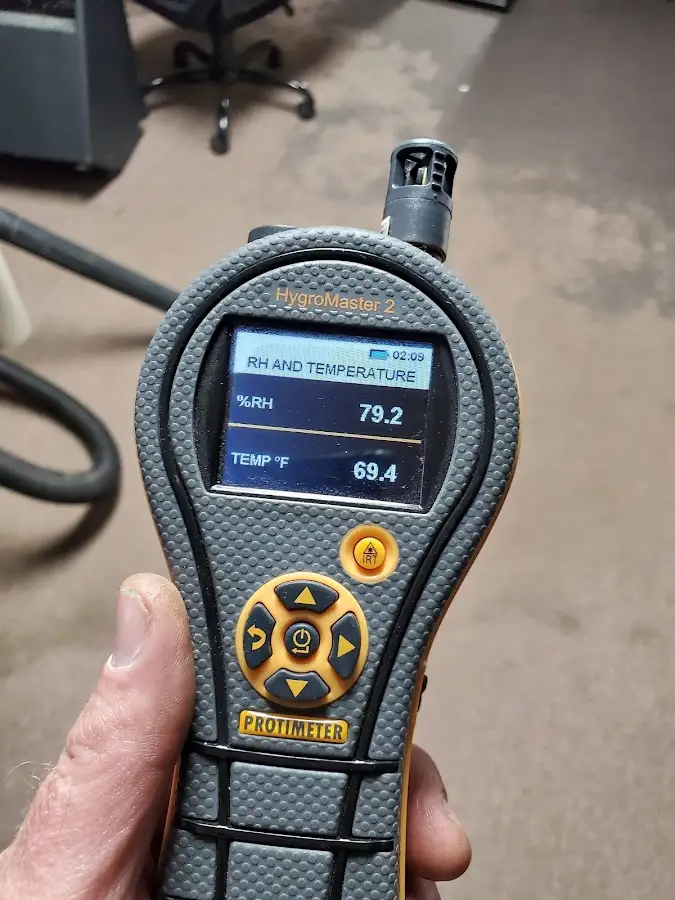 Moisture meter humidity assessment for Mold Remediation & Removal in Lake City